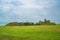 Ruins of Hastings castle, East Sussex, UK