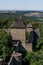 Ruins of Helfstyn Castle in the Moravia region