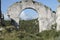 Ruins of a hermitage on the Asturian coast.