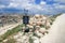 Ruins of Herodium Herodion Fortress of Herod the Great, Judaean Desert near to Jerusalem, Israel