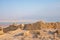 Ruins of Herods castle in fortress Masada, Israel