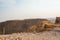 Ruins of Herods castle in fortress Masada, Israel