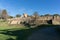 Ruins of historic building of The Penitentiary in Port Arthur. Australia