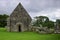 Ruins on Holy Island in Lough Derg in Ireland