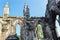 Ruins of Holyrood Abbey, Edinburgh, UK