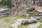 Ruins of the House of the Vestals in the Roman Forum. Rome, Italy