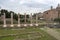 Ruins of the House of the Vestals in the Roman Forum. Rome, Italy