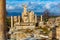 Ruins of Hydreion Fountain in ancient city of Ephesus, Turkey