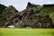 Ruins of Icelandic traditional house