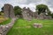 Ruins of Inch Abbey in Northern Ireland