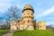 Ruins of Janohrad castle in Lednice areal in South Moravia â€“ Czech Republic. Lednice-Valtice areal. UNESCO heritage