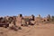 Ruins Kasbah near the Dar Paru in Morocco.