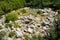 Ruins of Kastabos temple near Marmaris resort town in Turkey.