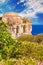 Ruins in Kastro, old metropolis of Skiathos Island