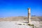 Ruins of King Herod`s fortified palace Machaeros, Jordan