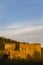 Ruins of Krakovec castle in Central Bohemia, Czech Republic