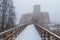 Ruins of the Krakow bishops` castle, Siewierz, Poland.