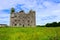 Ruins of Leamaneh Castle in the Burren, County Clare, Ireland