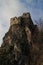 Ruins of Lednica castle, west Slovakia