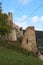 Ruins of Lednica castle, west Slovakia