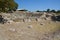 The ruins of the legendary ancient city of Troy near Canakkale, Turkey