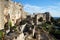 The ruins in Les Baux-de-Provence, Provence, France