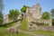 Ruins of the Lowenburg castle near Bonn