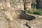 Ruins in Malinalco, Archaeological site in Mexico