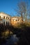 Ruins of the manor house of the abandoned Chernyshov estate.