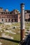 Ruins of the Market of Trajan thought to be the oldest shopping mall of the world built in 100-110 AD in the city of