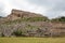 Ruins of Mayan Palace of the masks Codz Poop, Yucatan peninsula, Mexico