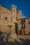 Ruins of medieval castle at Collalto Sabino  in Lazio, Italy