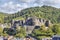 Ruins of medieval castle in La Roche-en-Ardenne