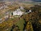 The ruins of medieval castle on the rock in Ogrodzieniec, Poland