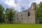 Ruins of a medieval Cistercian castle-monastery in Padise