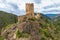 Ruins of medieval French Cathar castle