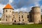 Ruins of the medieval Livonian castle in Cesis town