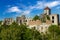 Ruins of medieval Tenczyn castle. Village Rudno. Poland