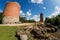 Ruins of the medieval Turaida castle in Sigulda, Latvia.