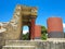 Ruins of the Minoan Palace of Knossos in Heraklion,Greece