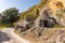 Ruins of Molisa village in Galati Mamertino town, Sicily