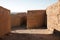 Ruins of mountain oasis Chebika at border of Sahara