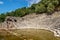 Ruins of ncient Roman Theater in Butrint.