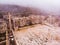 Ruins of Nymphaeum in Sagalassos antique town, Turkey