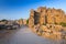 Ruins of Nymphaion, the ancient aqueduct of Side, Turkey