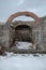 The ruins of the old apostolic temple