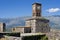 Ruins of old castle in Gjirokaster, Albania