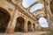 Ruins of an old church destroyed during the spanish civil war in