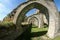 The ruins of the old cloister in Alvastra