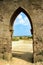 Ruins of old French Rosary church, Settihalli, Karnataka